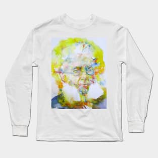 HENRIK IBSEN watercolor portrait Long Sleeve T-Shirt